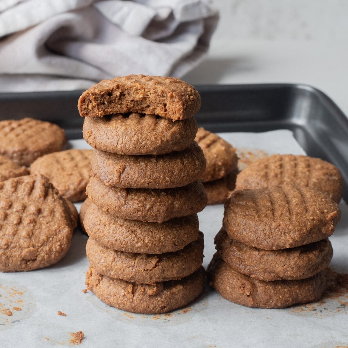 almond flour peanut butter cookies