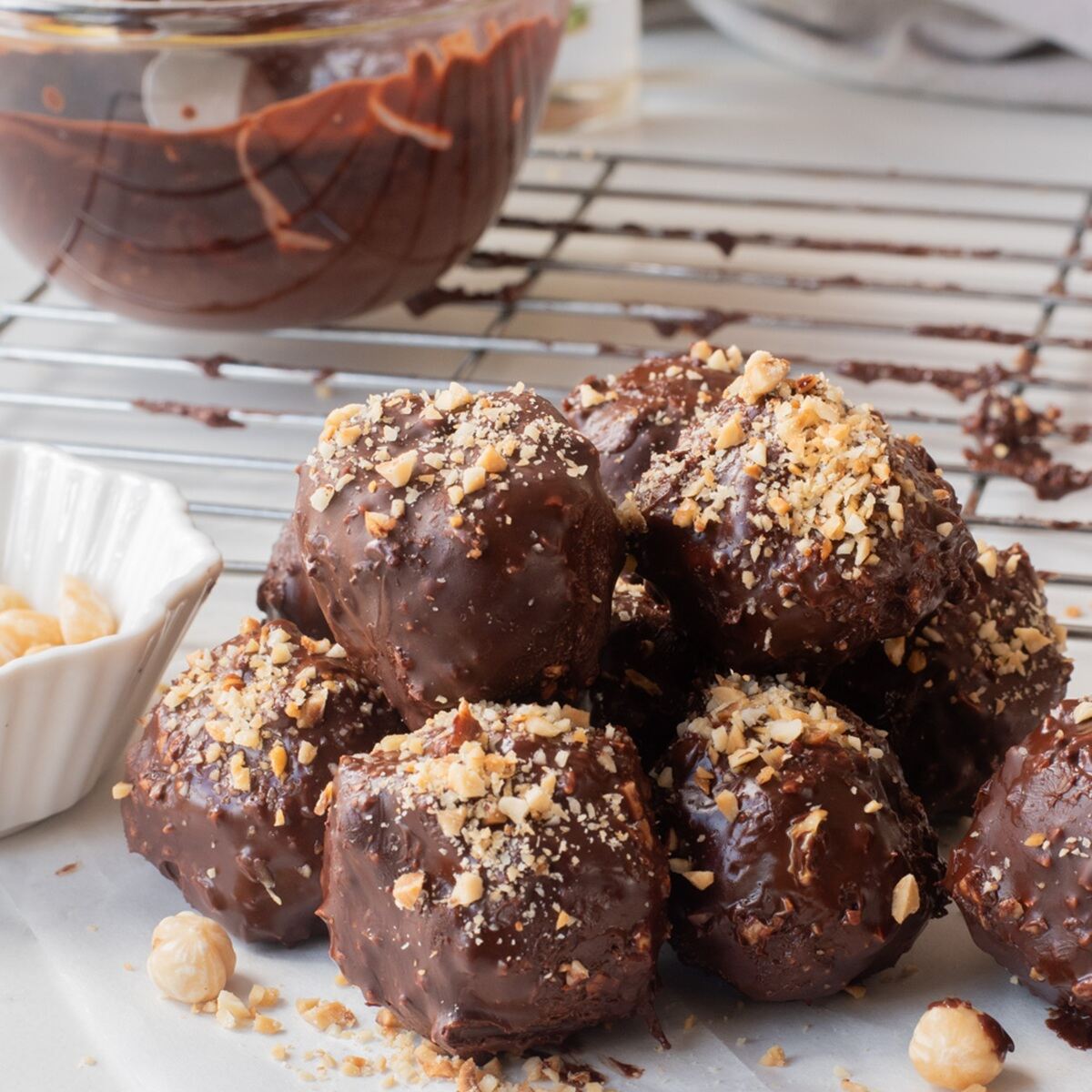 homemade ferrero rocher