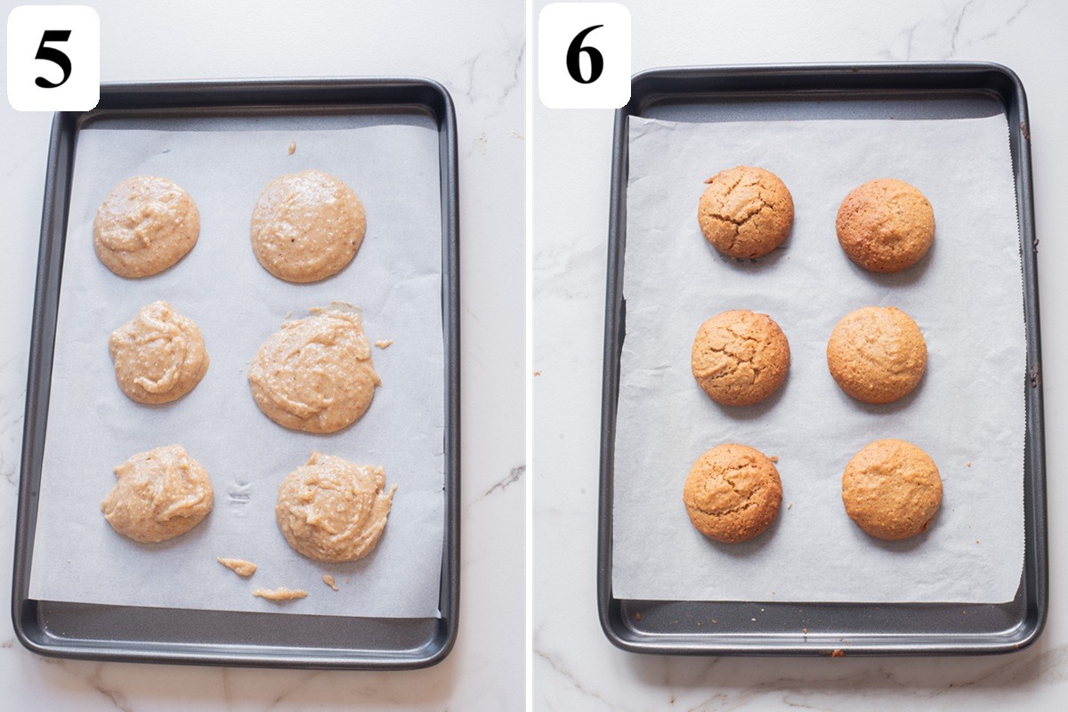 Mix powdered sugar with lemon juice to form a smooth glaze and brush over the cookies if desired.