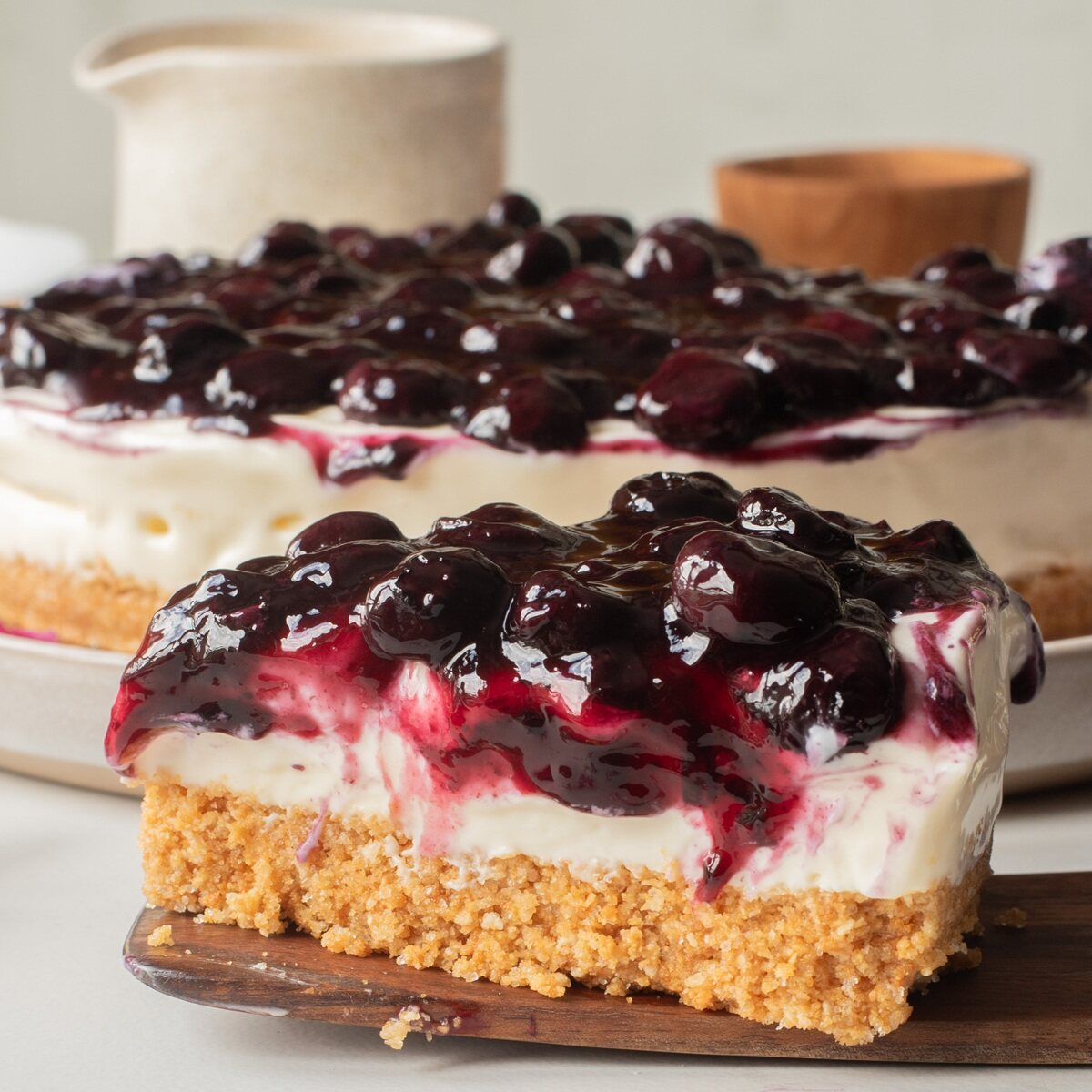 no-bake mascarpone cheesecake