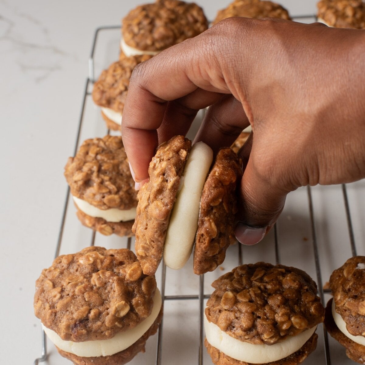 oatmeal sandwich cookies