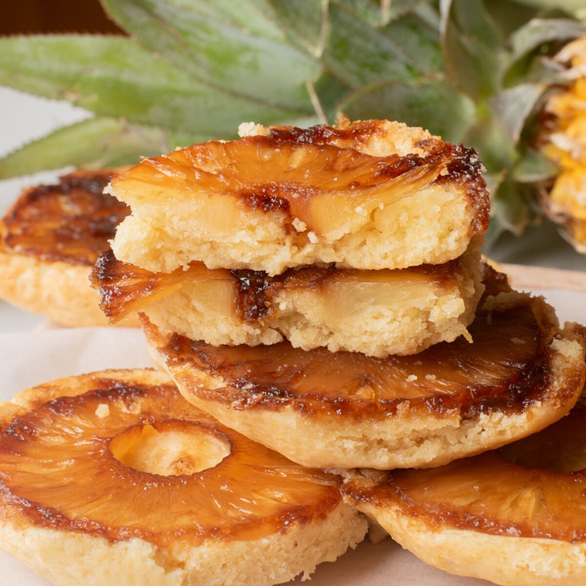 pineapple upside down cookies