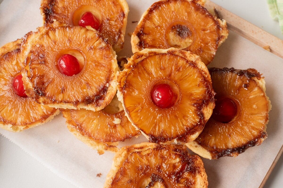 pineapple upside down cookies