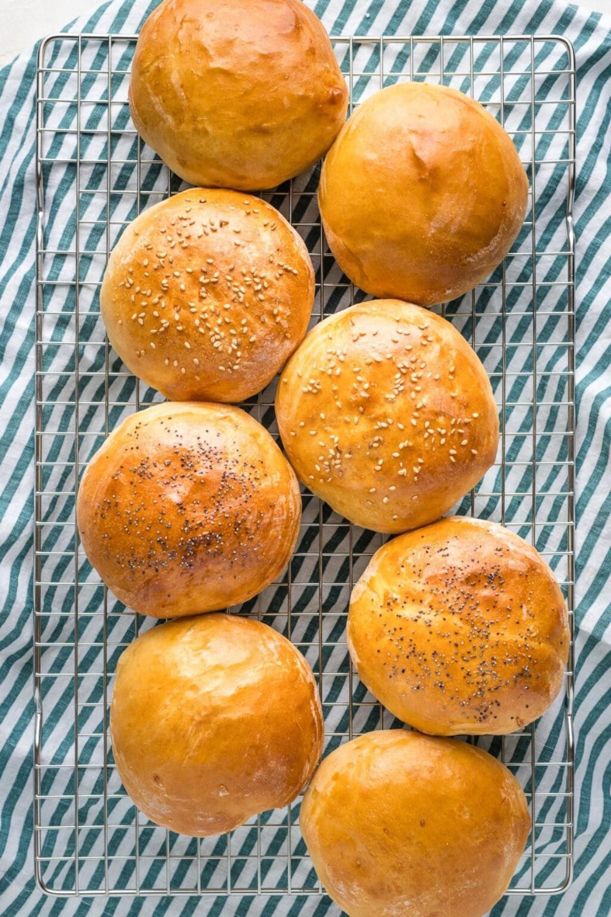 Best Homemade Hamburger Buns (Mom’s Buns)
