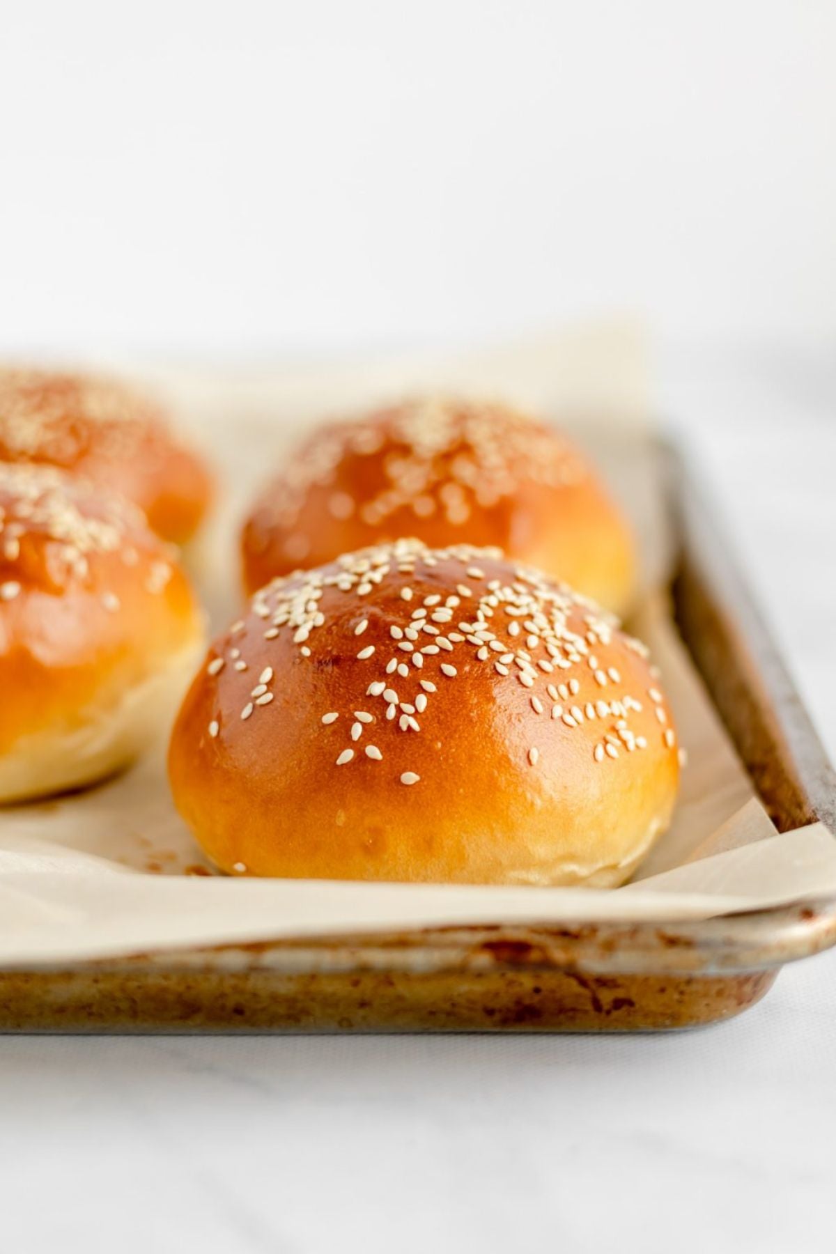 Easy Small Batch Hamburger Buns