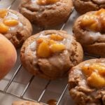 peach cobbler cookies