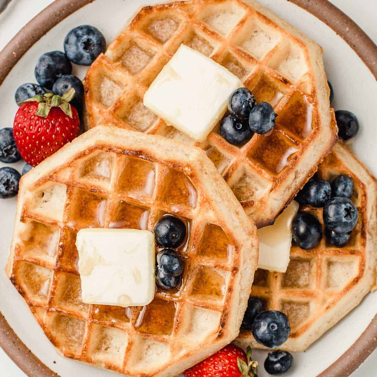 Sourdough Waffles
