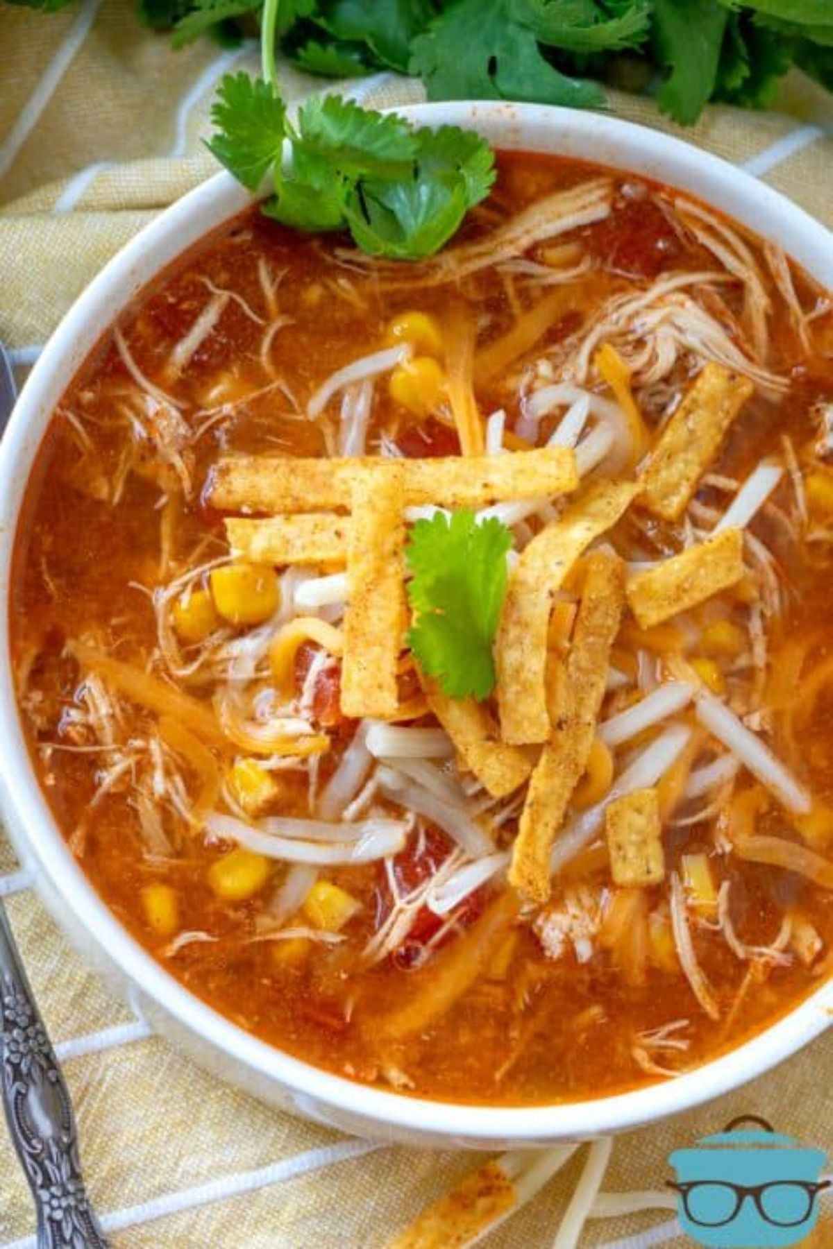 Crock Pot Chicken Tortilla Soup