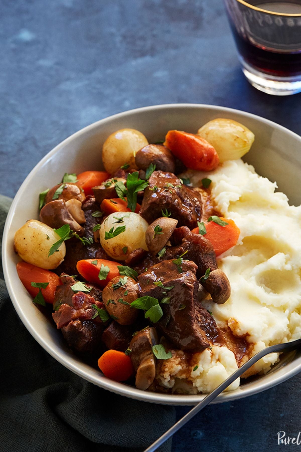 Slow-Cooker Beef Bourguignon Recipe