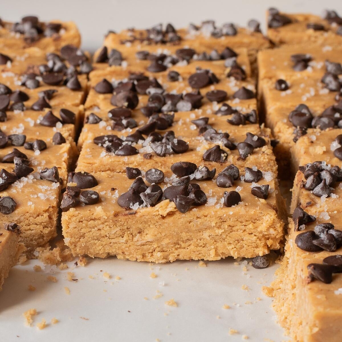 no bake high protein peanut butter bars