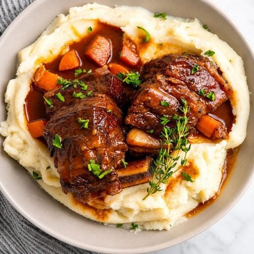 Fall off the bone Beef short ribs