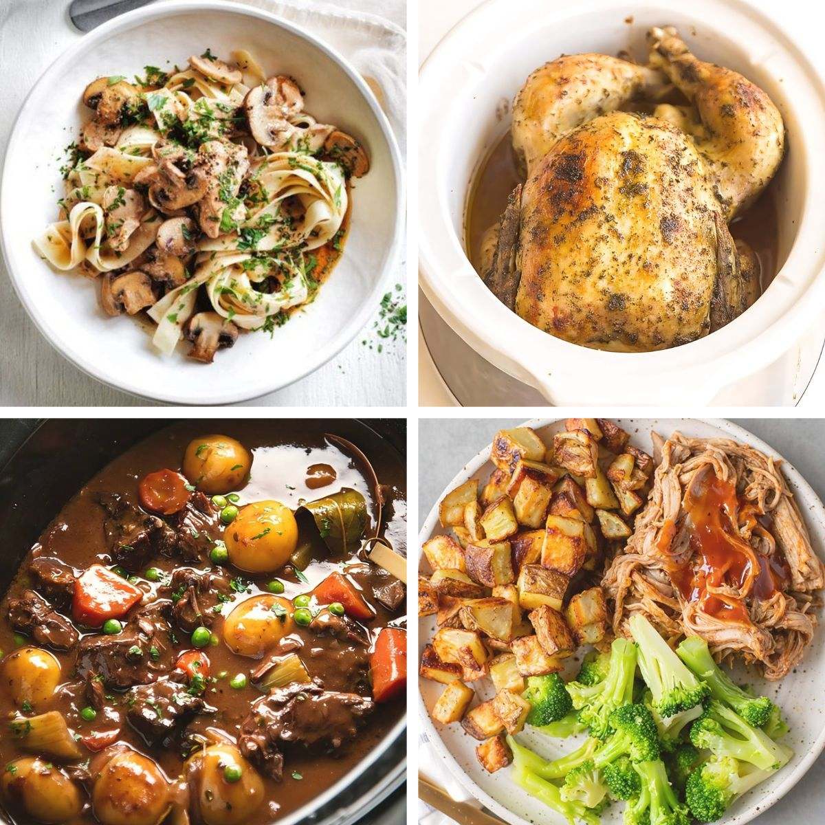 healthy crockpot dinners