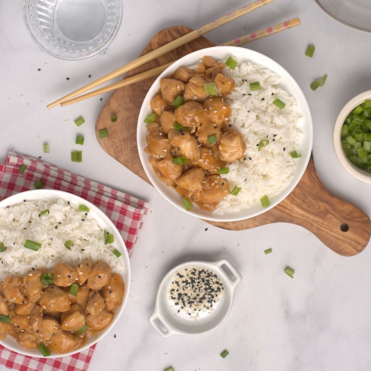 orange chicken recipe serving suggestions